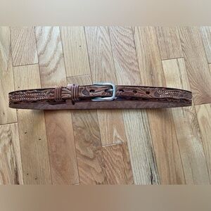 Leather Western Country Belt